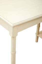 Elmwood Pine Desk in Antique Pearl Finish - thumbnail 5