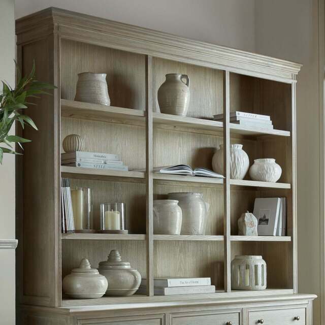 Delphine Collection 3 Shelf Large Dresser Top - image 1