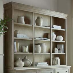 Delphine Collection 3 Shelf Large Dresser Top - thumbnail 1