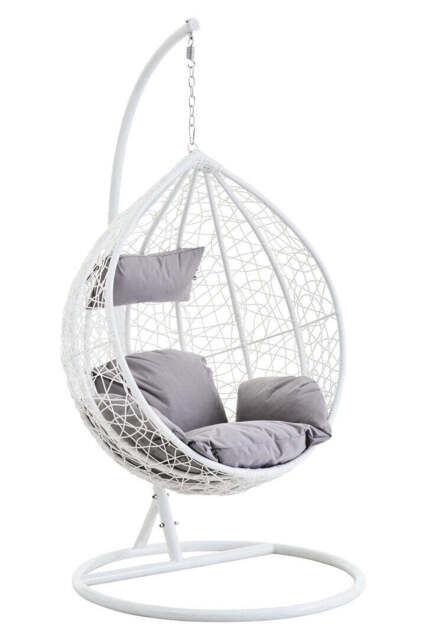 Reed White Hanging Chair - image 1