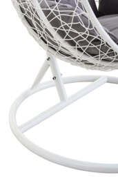 Reed White Hanging Chair - thumbnail 2