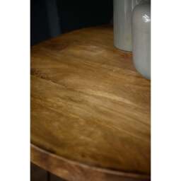 Franklin Hardwood Bar Table – Solid Craftsmanship with Modern Rustic Charm - thumbnail 3