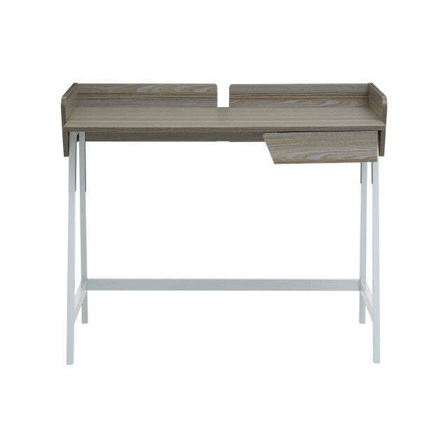 Norwood Desk with Drawers – Dark Walnut Veneer - image 1