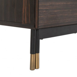 Bali 2 Door Wardrobe – Natural Wood Finish with Modern Storage - thumbnail 5