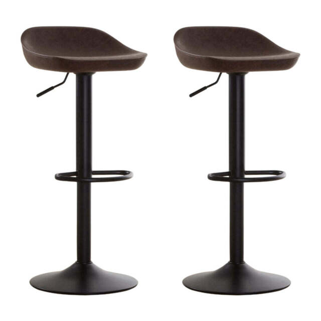 Faro Bar Stools – Mocha (Set of 2)