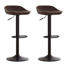 Faro Bar Stools – Mocha (Set of 2)