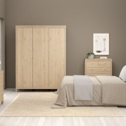 Madrid Chest 3+2 Drawers in Jackson Hickory Oak - thumbnail 3