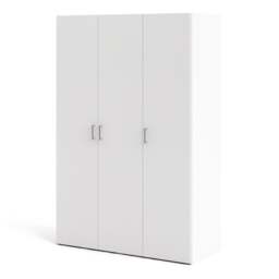 Space Wardrobe with 3 doors White 1750 - thumbnail 6