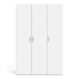 Space Wardrobe with 3 doors White 1750 - thumbnail 5