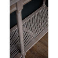 Serene Rattan Collection Large Wooden Console Table - thumbnail 3