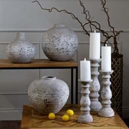 Bold & Organic: The Regola Large Stone Ceramic Vase - thumbnail 1