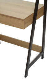 Norwood Desk with Drawers – Natural Oak Veneer - thumbnail 2