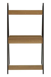 Norwood Desk with Drawers – Natural Oak Veneer - thumbnail 4