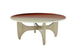 Keldrin Coffee Table - Pink Hues