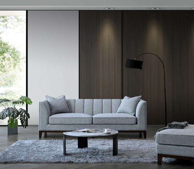 Aluxo Cooper 3-Seater Sofa in Dolphin Boucle - image 1