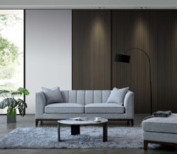 Aluxo Cooper 3-Seater Sofa in Dolphin Boucle - thumbnail 1