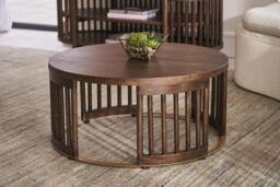 Dunelith Round Coffee Table - thumbnail 3