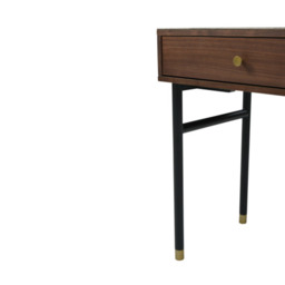Willow Dressing Table / Desk – Natural Wooden Finish with Storage - thumbnail 6