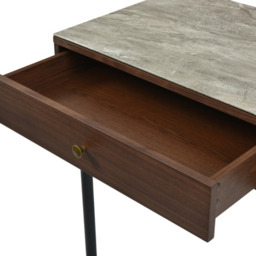 Willow Dressing Table / Desk – Natural Wooden Finish with Storage - thumbnail 5