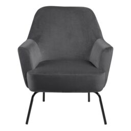 Lounge Chair in Dark Grey  Melissa Collection - thumbnail 4