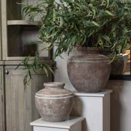 Siena Large Brown Decorative Water Pot - thumbnail 6