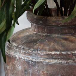 Siena Large Brown Decorative Water Pot