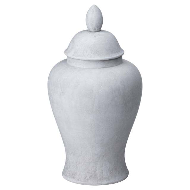 Classic & Earthy: Darcys Large Stone Ginger Jar - image 1