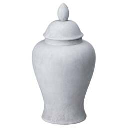 Classic & Earthy: Darcys Large Stone Ginger Jar - thumbnail 1