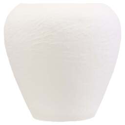 White Cotton Large Planter Mache Ravessa - thumbnail 6