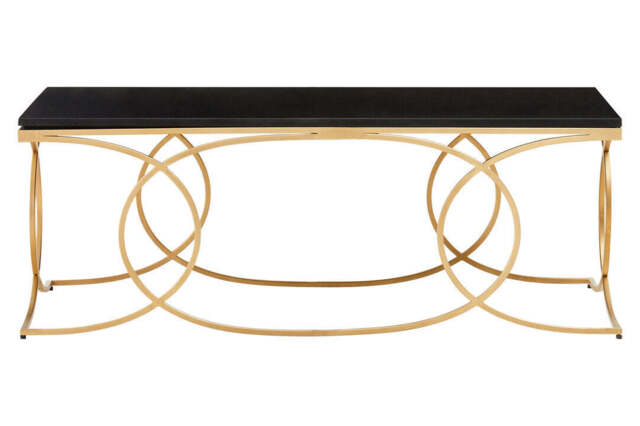 Chesham Modern Coffee Table – Black Finish - image 1