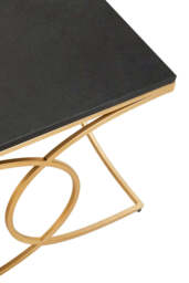 Chesham Modern Coffee Table – Black Finish - thumbnail 2