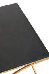 Chesham Modern Coffee Table – Black Finish - thumbnail 3