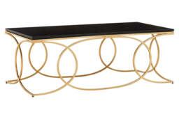 Chesham Modern Coffee Table – Black Finish - thumbnail 6