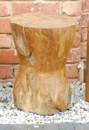 Delvane Stool / Side Table Natural wax - thumbnail 2