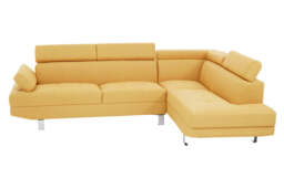 Coastal Corner Sofa – Ochre Linen