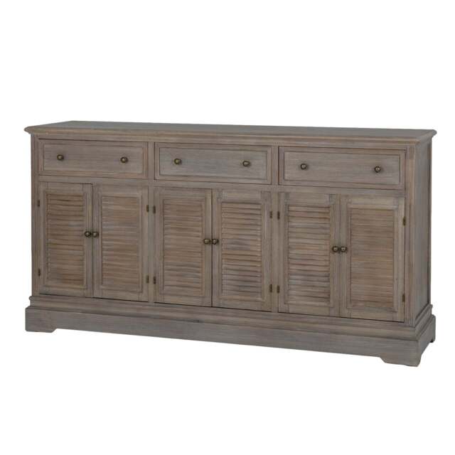 Delphine Collection 6 Door 3 Drawer Large Dresser Base - image 1