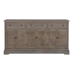 Delphine Collection 6 Door 3 Drawer Large Dresser Base - thumbnail 2