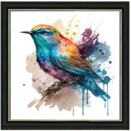 AN1511 COLOURFUL BIRD II - thumbnail 2