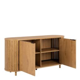 Colima 2 Door Sideboard in Oak - thumbnail 3