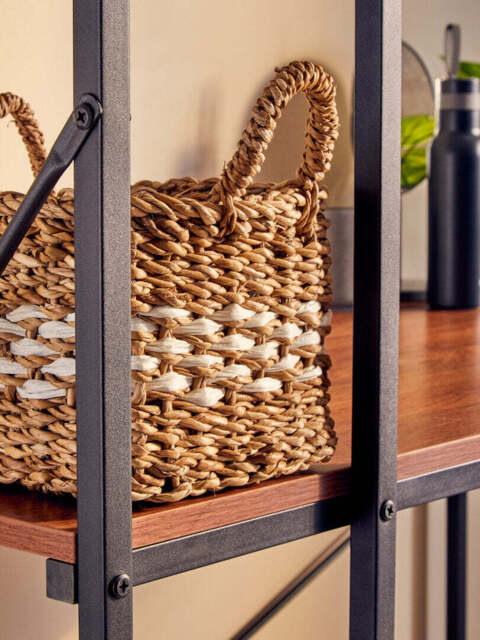 Willow Desk with Shelves – Red Pomelo