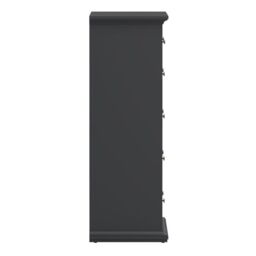 Paris Chest of 6 Drawers in Matt Grey - thumbnail 4