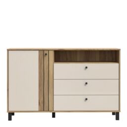 Cumbria Chest 5 Drawers Dark Grey - thumbnail 3