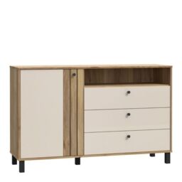 Cumbria Chest 5 Drawers Dark Grey - thumbnail 2