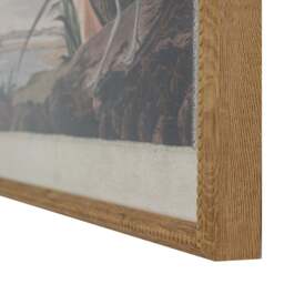 Flora & Fauna Collection Curlews on Linen in Beaded Frame - thumbnail 2