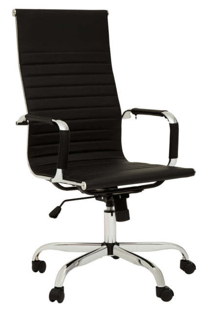 Monet Home Office Chair – Grey & Black - image 1