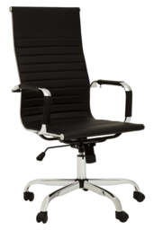 Monet Home Office Chair – Grey & Black - thumbnail 1