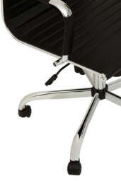 Monet Home Office Chair – Grey & Black - thumbnail 3