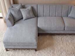 Aluxo Cooper Right Hand Corner Group Sofa in Dolphin Boucle - thumbnail 5