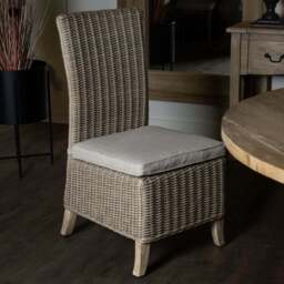 Capri Collection Outdoor Dining Chair – Contemporary Comfort for Stylish Outdoor Living - thumbnail 4