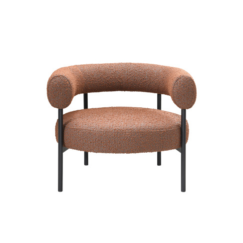 Eclipse Accent Chair - Burnt Orange